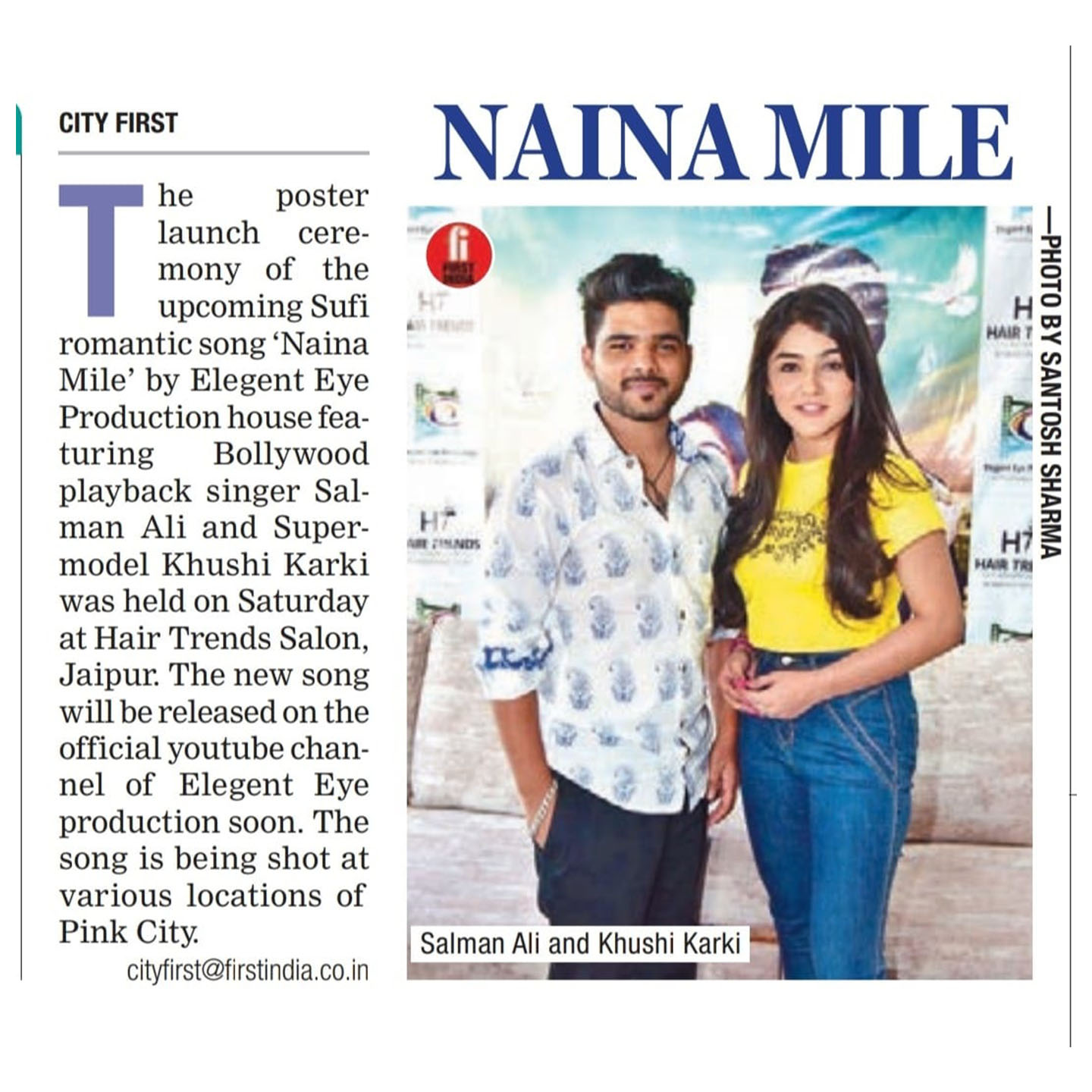 Naina Mile Song News 2